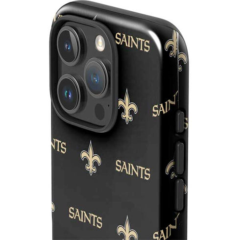 NFL New Orleans Saints Blitz Series iPhone 16 Pro Impact Case